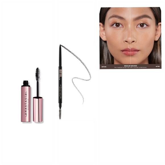 Anastasia B.H. Brow Wiz skinny Eyebrow Pencil & Clear Brow Gel Bundle - Picture 1 of 4